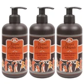 Mydła - Tesori d'Oriente Fior di Loto, Mydło w płynie kwiat lotosu i masło shea, 3x300ml - miniaturka - grafika 1