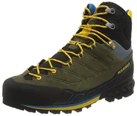 Buty trekkingowe męskie - Mammut Męskie buty trekkingowe Kento Tour High GTX®, Iguana Freesia, 40 EU - miniaturka - grafika 1