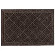 Wycieraczki - Wycieraczka zewnętrzna podgumowana 80x120 cm brąz - miniaturka - grafika 1