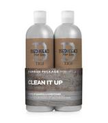 Szampony dla mężczyzn - Tigi B FOR MEN Clean up tweens szampon 750ml + odżywka 750ml 0000012479 - miniaturka - grafika 1