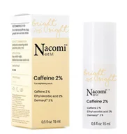 Serum do twarzy - Nacomi Next Level, rozświetlające serum pod oczy z kofeiną 2%, 15ml - miniaturka - grafika 1