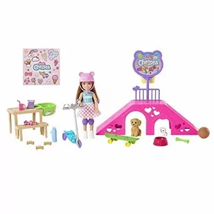 "Zabawka Barbie Hjy35 - Skate Park Z 2 Szczeniakami Dla Dzieci Od 3 Lat!" - Lalki dla dziewczynek - miniaturka - grafika 1
