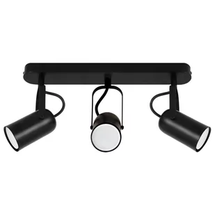 Regulowana lampa sufitowa Lofta 04395 Ideus metal reflektorki czarna - Lampy sufitowe - miniaturka - grafika 1