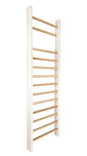 Drabinka gimnastyczna Leon 240 x 80 cm biała - Wyposażenie sportowe i gimnastyczne - miniaturka - grafika 1
