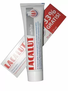 Lacalut Pasta do zębów White wybielająca 75ml LABOVITAL - Kremy do twarzy - miniaturka - grafika 1