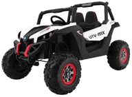 Pojazdy elektryczne dla dzieci - NoName Pojazd Buggy SuperStar 4x4 MP4 Biały PA.XMX-603-MP4.BIA - miniaturka - grafika 1
