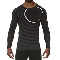 Bluzy męskie - Asics Męska bluza Recovery Top, szara (Grey 141102-7009), XL (rozmiar producenta: XL) - miniaturka - grafika 1