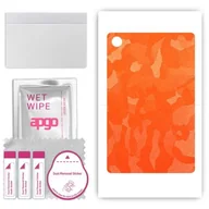 Akcesoria do tabletów i e-booków - folia naklejka skórka strukturalna na TYŁ do Lenovo Tab B10 3rd Gen - Moro Camo Pomarańczowy - apgo SKINS - miniaturka - grafika 1