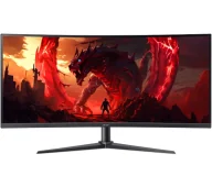 Monitory - Acer Nitro XZ340CURJ0bmiiphx 34" UWQHD VA 120Hz 1ms VRB Zakrzywiony Gamingowy UM.CX0EE.019 - miniaturka - grafika 1