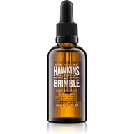 Kosmetyki i akcesoria do pielęgnacji brody - Hawkins & Brimble Hawkins & Brimble Natural Grooming Elemi & Ginseng odżywczy olejek do brody i wąsów 50 ml - miniaturka - grafika 1