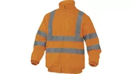 Odzież robocza - Delta Plus Bluza ostrzegawcza z odpinanymi rękawami z poliestru Oxford powlekanego PU kolor pomarańczowy fluo rozmiar M CORP RENHVORTM RENHVORTM - miniaturka - grafika 1