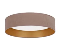 Lampy sufitowe - Brilagi - LED Plafon VELVET LED/24W/230V 3000/4000/6400K beżowy/złoty - miniaturka - grafika 1