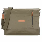 Torby na laptopy - Greenburry Aviator Messenger 39 cm przegroda na laptopa olive - miniaturka - grafika 1