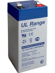 Ultracell Lead acid battery 4 V 4.5Ah (UL4.5-4) - Baterie i akcesoria - miniaturka - grafika 1