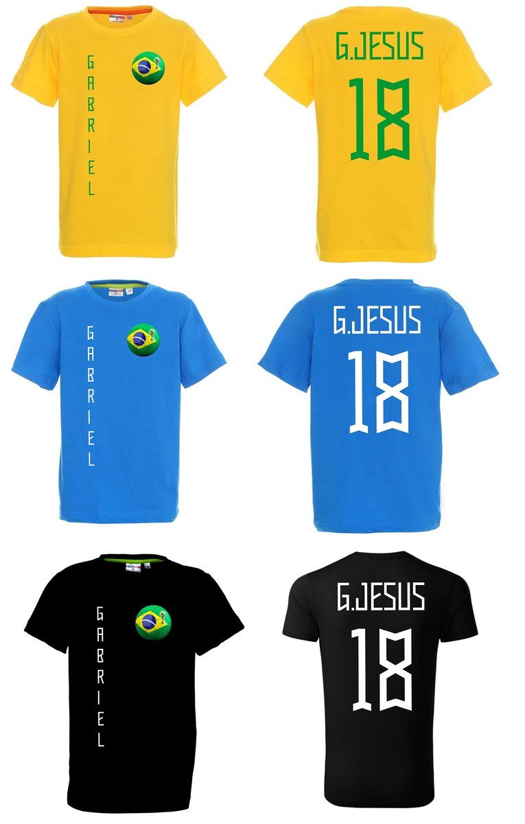 Koszulka BRAZYLIA G.JESUS 18