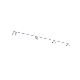 Nowodvorski Lampa punktowa listwa natynkowa MONO VIII dł. 2x 200cm GU10 biały złoty 7696 - Lampy sufitowe - miniaturka - grafika 1