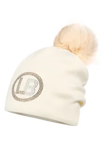 Czapka Damska Beanie Pompon Jesień Zima - Czapki damskie - miniaturka - grafika 1