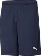 Spodnie sportowe męskie - Puma Spodenki męskie Puma teamRISE Training Shorts granatowe 657336 06 L - miniaturka - grafika 1