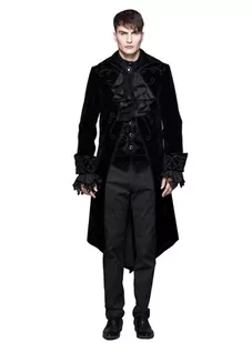 płaszcz męski DEVIL FASHION -S - Płaszcze męskie - miniaturka - grafika 1
