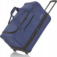 Torby podróżne - Torba Podróżna na kółkach Travelite BASICS granat - miniaturka - grafika 1