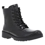 Botki damskie - Geox Dziewczęce botki J Casey G, Czarny, 10 UK Child - miniaturka - grafika 1