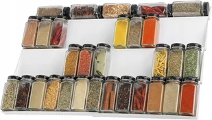 ORGANIZER NA PRZYPRAWY DO SZUFLADY STOJAK WKŁAD REGULOWANY 30 - 60cm - Meble modułowe i akcesoria - miniaturka - grafika 1