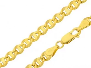 Złoty łańcuszek 585 SPLOT GUCCI 50 cm 5,31g - Naszyjniki męskie - miniaturka - grafika 1