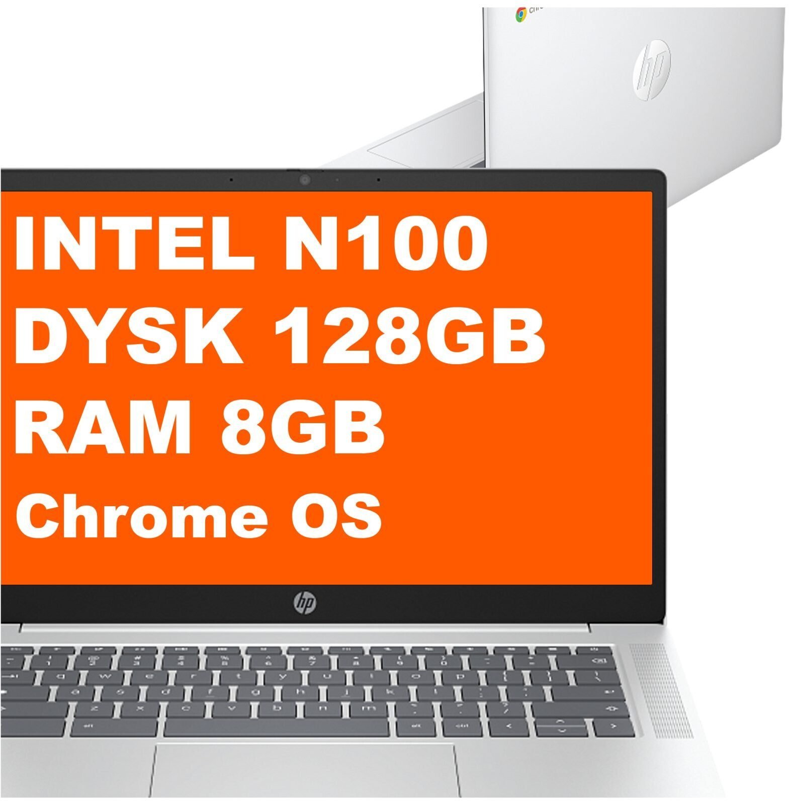 HP Chromebook HP 14a-nf0005nax / D77FYEA / Intel N100 / 8GB / 128GB UFS / Intel UHD / 14