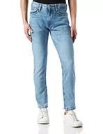 Spodnie męskie - Pepe Jeans Spodnie męskie Stanley, 000 dżins, 36W Regularny - miniaturka - grafika 1
