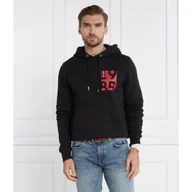 Bluzy męskie - Tommy Hilfiger Bluza CHEST PRINT | Regular Fit - miniaturka - grafika 1