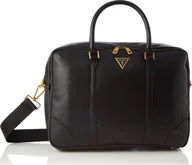 Teczki i aktówki - Guess, Scala, Synthetic Leather, Textile Briefcase, HMESCA, Black, 45 x 35 x 5 cm, For Men For Men - miniaturka - grafika 1