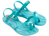 Buty dla dziewczynek - IPANEMA Fashion Sand X Kids, Japonki, Błękitne Metalizowane, 32 EU, Błękitny metaliczny, 32 EU - miniaturka - grafika 1