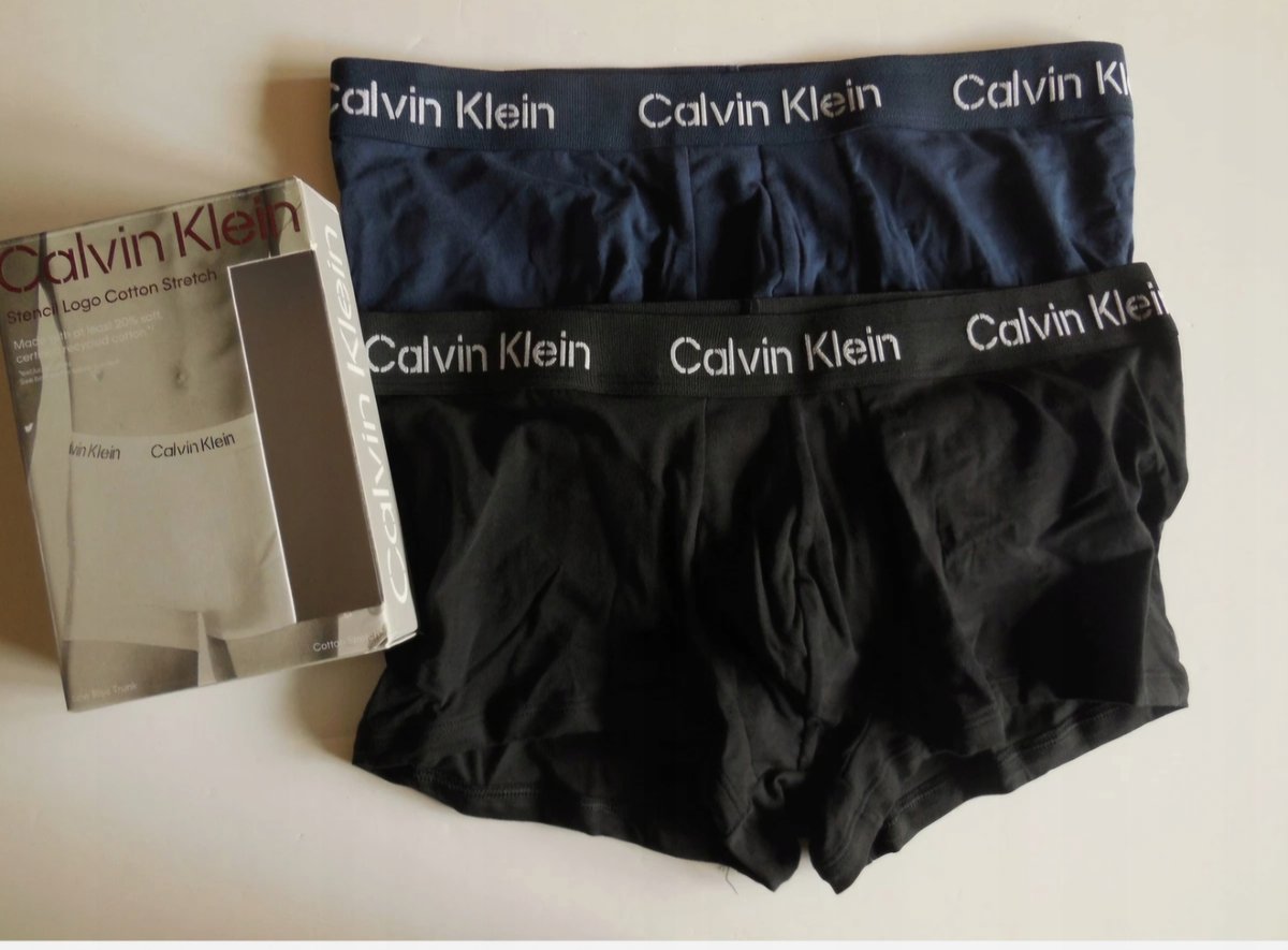 Calvin Klein Majtki Bokserki 2-pack 2 sztuki rozmiar L