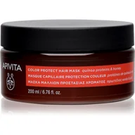 Maski do włosów - Apivita Apivita Color Seal - maska do włosów ochrona koloru 200ml - miniaturka - grafika 1