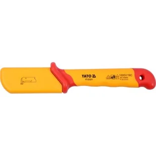 Yato IZOL.NÓŻ DEMONTAŻ DLA ELE 38X155MM VDE YT-21211 YT-21211 - Nożyce i noże - miniaturka - grafika 1