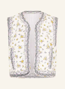 Pepe Jeans Kamizelka Sol Dwustronna weiss - Moda i Uroda OUTLET - miniaturka - grafika 1