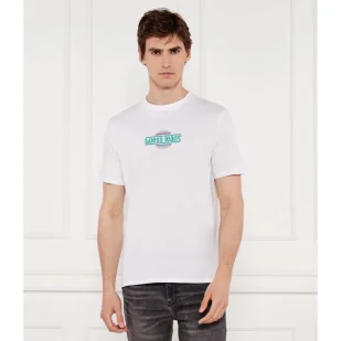 Guess Jeans T-shirt SUNSET Slim Fit - Koszulki męskie - miniaturka - grafika 1