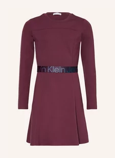 Calvin Klein Sukienka Z Dżerseju violett - Sukienki - miniaturka - grafika 1