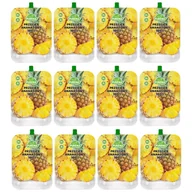 Koncentraty warzywne, przeciery - Zestaw 12 x Mus Przecier Purena Ananas Naturalny WEGE - miniaturka - grafika 1