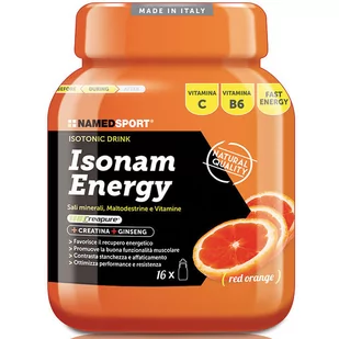NAMEDSPORT NAMEDSPORT Isonam Energy 480g NAPOJ IZOTONICZNY - Produkty energetyczne i izotoniki - miniaturka - grafika 1