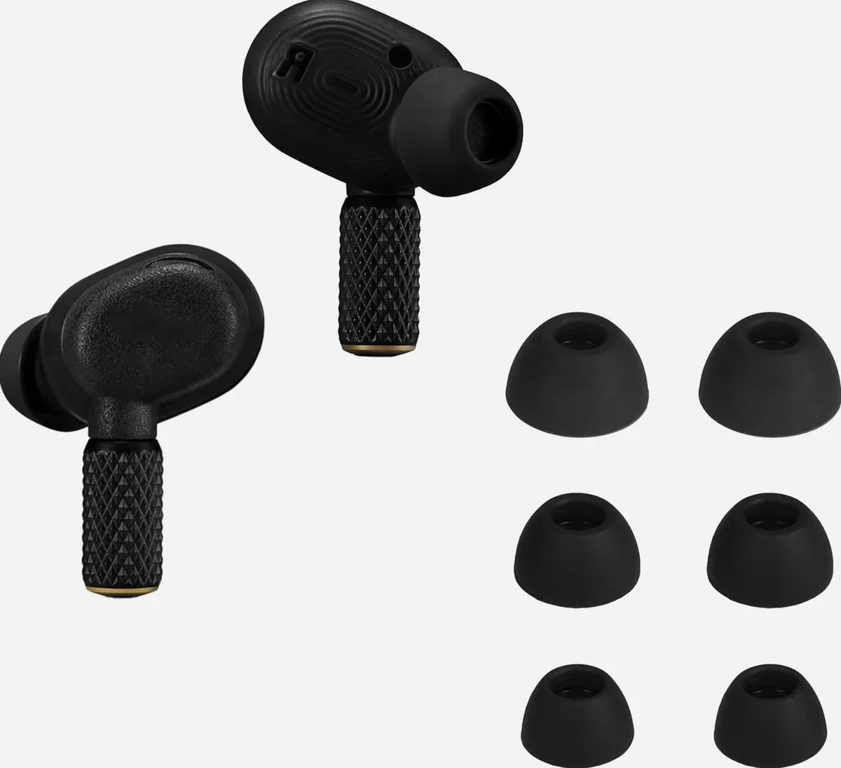Wkładki 6 sztuk silikonowe douszne do słuchawek in-ear elastyczne