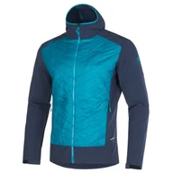 Kurtki męskie - Kurtka męska La Sportiva Kap Hybrid Hoody M Rozmiar: M / Kolor: pomarańczowy/niebieski - miniaturka - grafika 1
