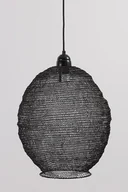 Lampy sufitowe - Dekoria Lampa wisz$1183ca Nina Black 48 cm 48 cm 812-523 - miniaturka - grafika 1