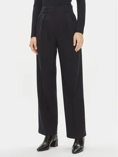 Tommy Hilfiger Spodnie materiałowe Core WW0WW39725 Granatowy Relaxed Fit - Spodnie damskie - miniaturka - grafika 1