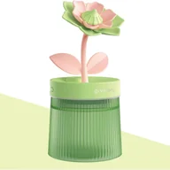 Nawilżacze powietrza - Uroczy, 320 ml, mini nawilżacz powietrza z 2 trybami mgiełki, do domu/pokoju dziecięcego/biura, przenośny mini nawilżacz, mini (gardenia zielona) - miniaturka - grafika 1