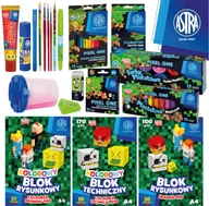 Przybory szkolne - Wyprawka szkolna, Piksel One, Astra, 20 elementów - miniaturka - grafika 1