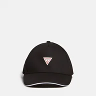 Czapki męskie - Męska Czapka z daszkiem GUESS TRIANGLE LOGO CAP M1BZ57WBN60-JBLK – Czarny - miniaturka - grafika 1
