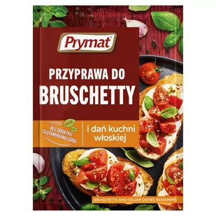 Prymat Przyprawa do bruschetty i dań kuchni włoskiej 15 g - Przyprawy i zioła sypkie - miniaturka - grafika 1
