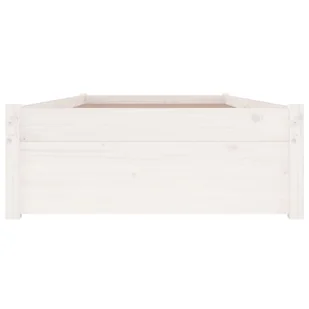 Lumarko Rama łóżka z szufladami, biała, 90x200 cm - Łóżka Lumarko Rama łóżka z szufladami, biała, 90x200 cm - Łóżka - miniaturka - grafika 6