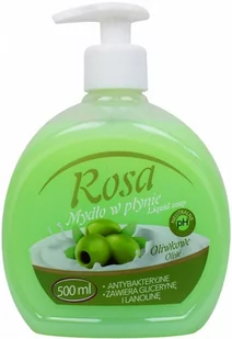 Rosa, Antybakteryjne mydło w płynie Oliwkowe, 500 ml - Mydła - miniaturka - grafika 1